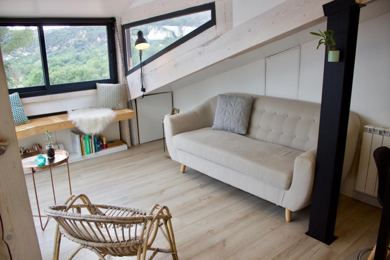 Appartement Sur Les Toits, Tres Jolie Vue Provence Gréoux-les-Bains Exterior foto