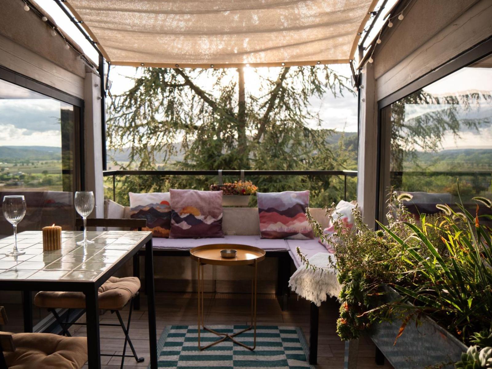 Appartement Sur Les Toits, Tres Jolie Vue Provence Gréoux-les-Bains Exterior foto